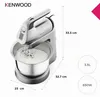 Kenwood Chefette HMP54.000SI - Handmixer und Küchenmaschine Produktbild-Vorschau 7