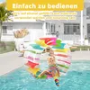 Schwimmtiere, Aufblasbarer Rollen Schwimmer, 120cm Simming Produktbild-Vorschau 4