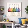 UNUS Wandbild 3D Wall Art Hairfusion Sträuße mit bunten Produktbild-Vorschau 4