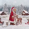Eurofirany Nappe 1154 100x100 cm Gobelin Décoration de Noël Voir les images du produit 4