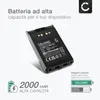 CELLONIC 1x Batteria per Dispositivo radio Compatibile con Anteprima dell’immagine prodotto 2