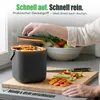 YourCasa Biomülleimer Küche 4L Komposteimer Küche für Produktbild-Vorschau 5