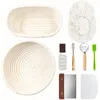 15-teiliges Gärkörbchen-Set aus Rattan, 23 cm rund und 25 Produktbild-Vorschau 7
