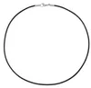 Auroris leren ketting, zwart, dikte 2 mm, met Productafbeelding-voorbeeld 1