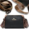 Elegante borsa a tracolla da donna in pelle nera Anteprima dell’immagine prodotto 6