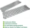 Two black plastic mats with spikes, arranged diagonally on a white background. Náhľad obrázku produktu