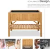 tectake® Hochbeet aus Holz, mit Ablage 119 x 57 x 90 cm Produktbild-Vorschau 3