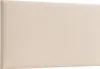Komvortowy | Polsterpaneel | Wandkissen Velours Beige 50x40 Produktbild-Vorschau 5
