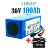 36V 100Ah lítiovo-iónová batéria – batériový balík pre Náhľad obrázku produktu 5