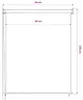 Tenda a rullo esterna 60x230 cm antracite Anteprima dell’immagine prodotto 5
