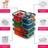 SuperButelki - 7x Pojemniki szklane MODULAR do Podgląd zdjęcia produktu 3