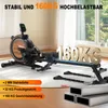 VOWVIT Heim-Rudergerät magnetischer Widerstand, Bluetooth, Produktbild-Vorschau 3