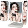 Verk 27029 Kosmetické zrcátko LED, 3x zvětšení, bílé Náhled obrázku produktu 7