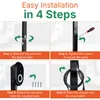 Supporto per Wallbox Vestel Wallbox - Colonna di montaggio Anteprima dell’immagine prodotto 3