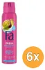 6x Deospray 150 ml Passionsfrucht Produktbild-Vorschau 2