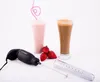 A Rohnson R-500 mini-shaker with two drinks, strawberries, and a measuring cup on a white background. Produktbild-Vorschau