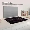KitchenYeah© Herdabdeckplatte Wasser - Rose - Dunkel , Produktbild-Vorschau 3