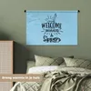 MuchoWow® Wandteppich Wandbehang Schwimmen - Surfen - Produktbild-Vorschau 4