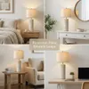 zestaw 2 lamp stołowych do salonu ceramiczne lampki nocne Podgląd zdjęcia produktu 3