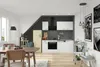 Küchen Hängeschrank Oslo O406-9 in weiß 40 cm breit Produktbild-Vorschau 6
