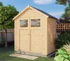 WOODTEX Naturbelassen 180 x 174 cm Gartenhaus Sylta 2, 14 Produktbild-Vorschau 2