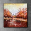 Coloray Uhr auf Leinwand 30x30 cm Wand Uhr Dekoration Produktbild-Vorschau 2