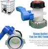 75-mm-Auslasshahn fuer IBC-Tank-Ablassadapter Produktbild-Vorschau 2