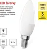 LED žárovka Classic svíčka / E14 / 2,2 W (25 W) / 250 lm / teplá bílá Náhled obrázku produktu