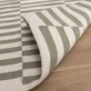 Volero - Baumwollteppich - Dazzle Blocks Grün Weiß - Produktbild-Vorschau 4
