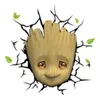 Marvel 3D LED Leuchte Baby Groot Face 3D Produktbild-Vorschau 2