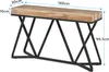 Stolik konsolowy Tribesigns 140 cm, stolik do sofy w stylu Podgląd zdjęcia produktu 8