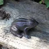 Statuetta di rana in ghisa da giardino Anteprima dell’immagine prodotto 8