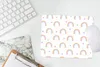 MuchoWow® Mauspad Mousepad Regenbogen - Schmetterling - Produktbild-Vorschau 6
