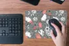 MuchoWow® Mauspad Mousepad Mohn - Skizze - Vintage 27x18 cm Produktbild-Vorschau 5