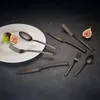 ECHTWERK Tafelbesteck "AVELINO" 42 tlg. - schwarz matt Produktbild-Vorschau 2