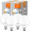 4 x Ledvance LED Smart+ G95 Globe 14W = 100W E27 mat 1521lm Voir les images du produit 1