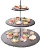 Excellent Houseware Etagere - 3-lagig - Schiefer - 30 x 34 Produktbild-Vorschau 5