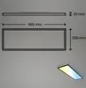 LED Panel 24W schwarz Fernbedienung CCT Dimmbar Produktbild-Vorschau 4