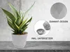 3er Set Blumentopf Diamant für Blumen und Pflanzen mit Produktbild-Vorschau 5