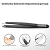 Pęseta do depilacji AdroitGoods - skośna - stal nierdzewna Podgląd zdjęcia produktu 4