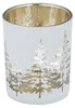 Relaxdays Teelichthalter im 12er Set, mit Tannenbaum-Motiv, Produktbild-Vorschau 7