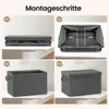 WOLTU 6er Set Aufbewahrungsboxen mit Deckel, mit Griffen, Produktbild-Vorschau 10