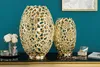 riess-ambiente Filigrane Design Vase ABSTRACT LEAF gold Produktbild-Vorschau 3