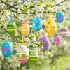 ostereier zum aufhängen, osteranhänger ostereier, osterbaum schmuck, osterbaum deko, osterstrauch Produktbild-Vorschau