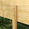 Outsunny Jardinière sur pieds, carré potager de jardin sur Voir les images du produit 4