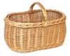 Tigana Einkaufskorb Pilzkorb aus Weide 44x30 cm Nr. Produktbild-Vorschau 2