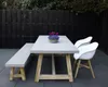 Lesli Living Gartentisch Diningtisch "Judy" Polystone Produktbild-Vorschau 4