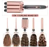 Lockenstäbe, 5 in 1 Lockenstab Set, austauschbare 4 Produktbild-Vorschau 2