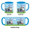 Dream Team Kaffeebecher Hellblau Kaffeebecher zum Thema Produktbild-Vorschau 4