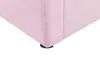 BELIANI Łóżko z pojemnikiem różowe welurowe 90 x 200 cm Podgląd zdjęcia produktu 8
